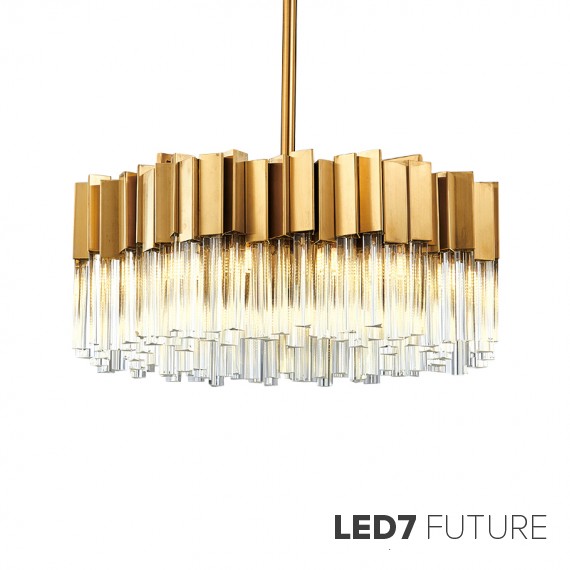 Loft Industry Modern - Facet VX Chandelier